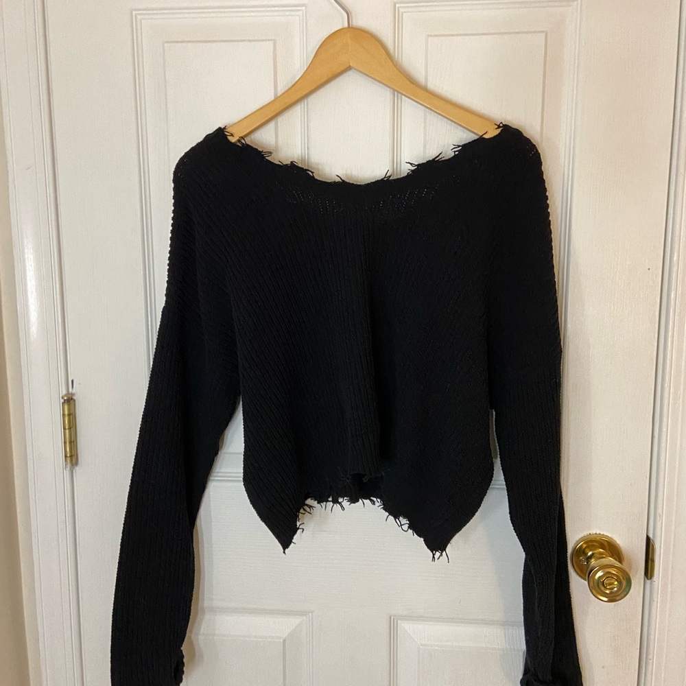 Mi Ami Black Sweater